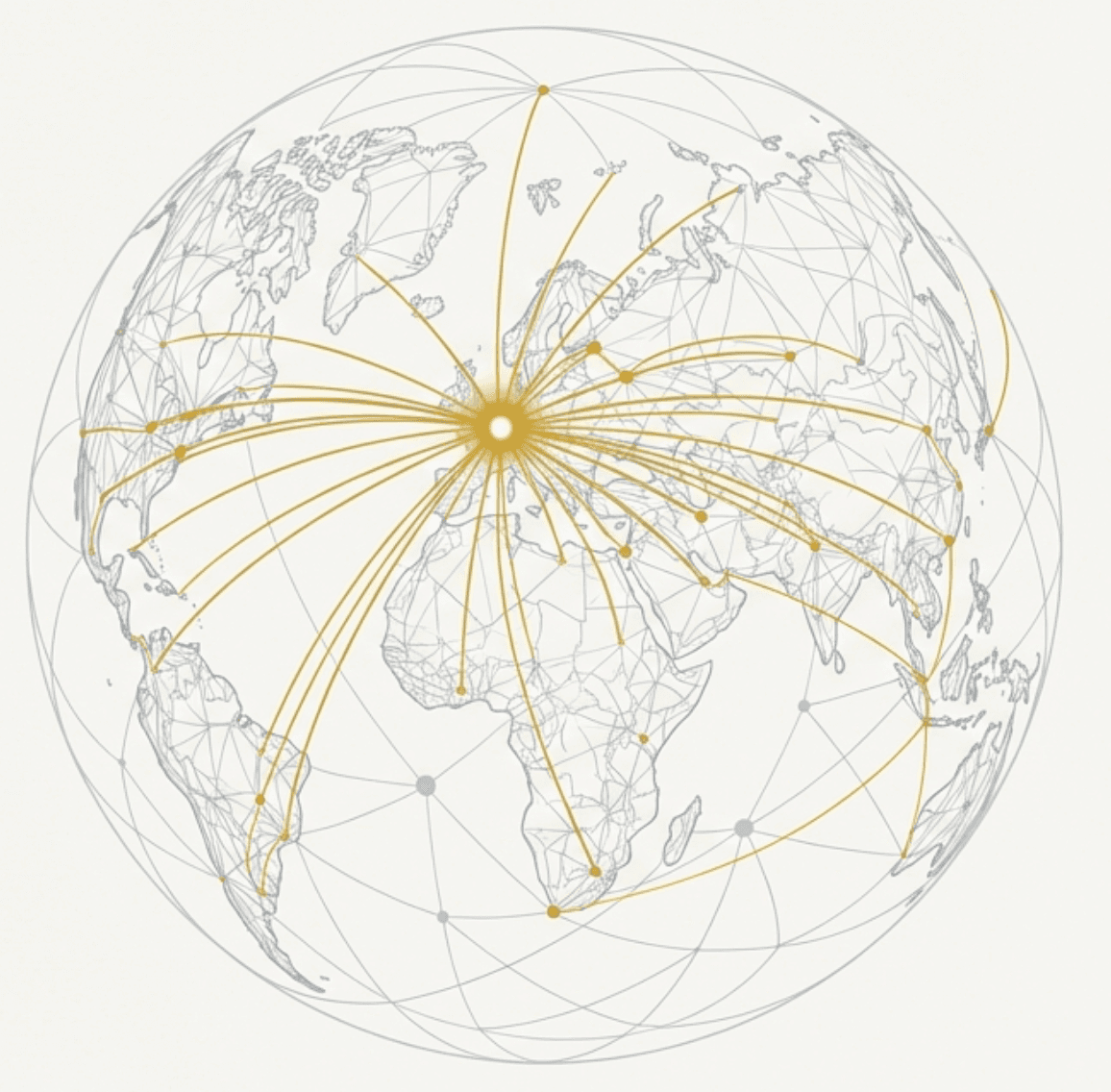Illustration of the global LEI network connecting jurisdictions and market participants